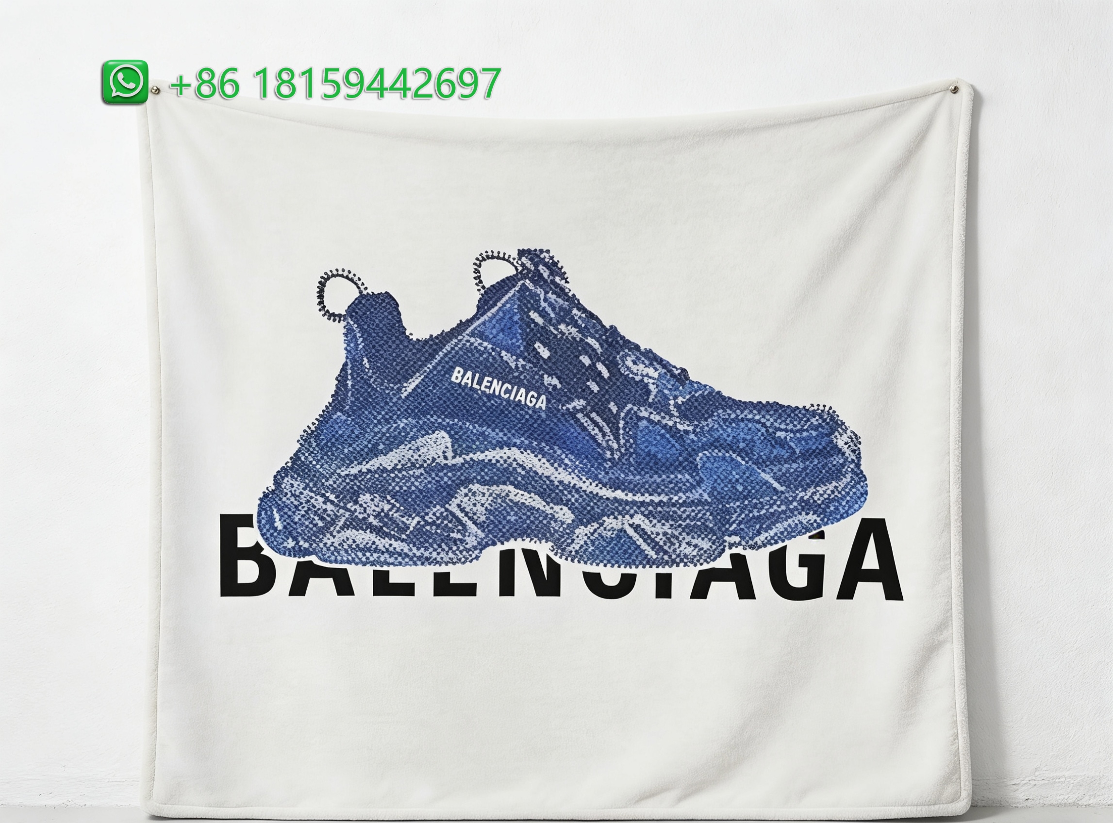 Balenciaga Throw Blankets